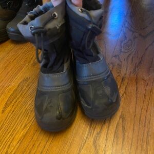 Itasca Black Kids Snow Boots